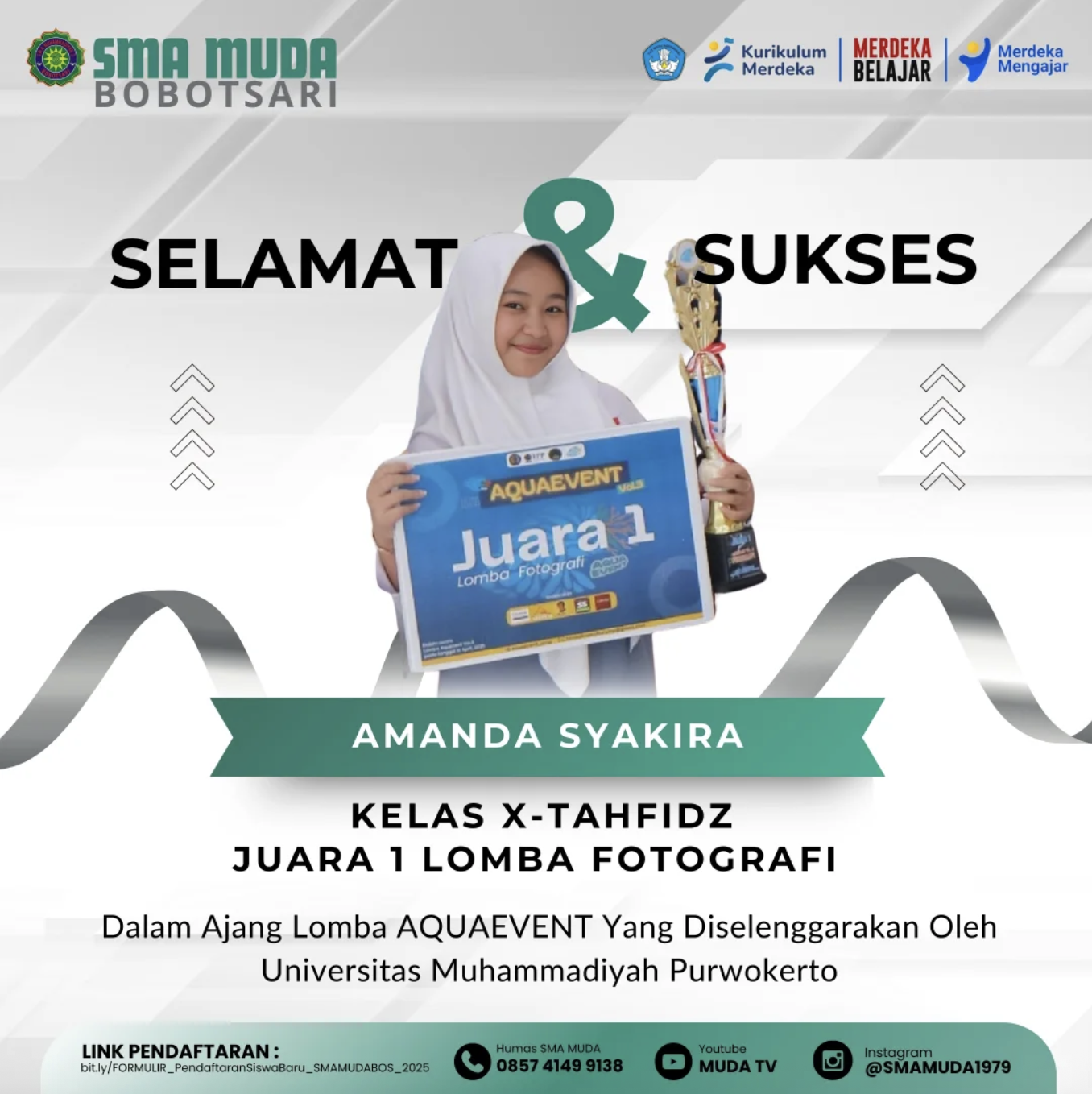 Juara 1 Lomba Fotografi Aquaevent UMP