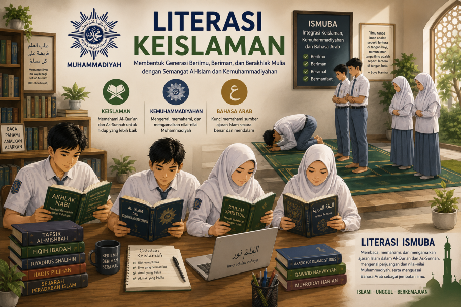 Ilustrasi literasi ismuba
