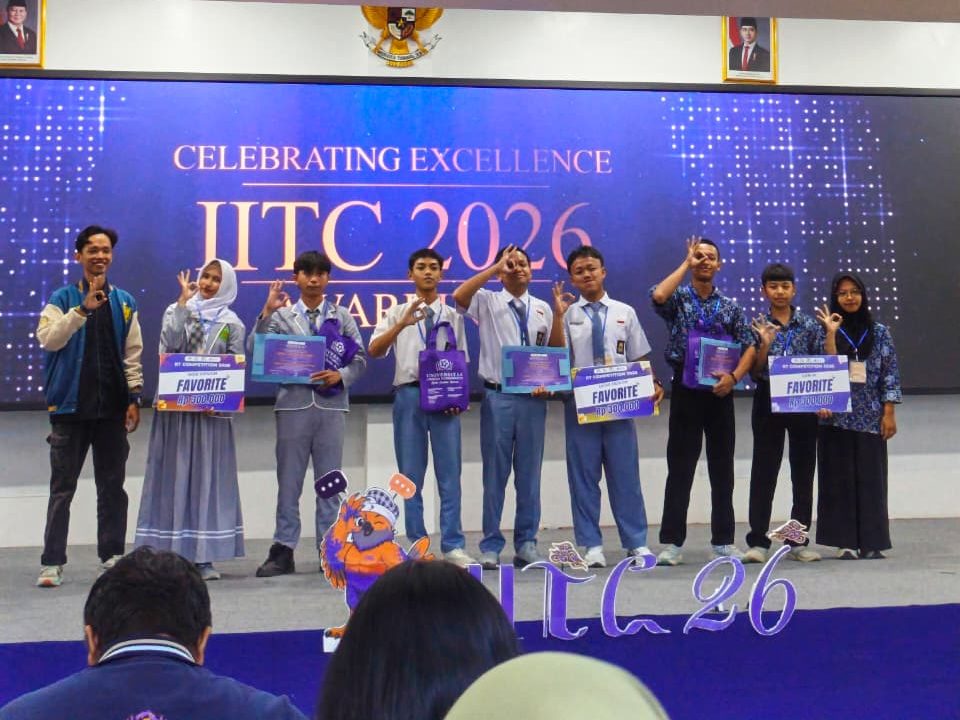SMA MUDA Juara favorit IITC Gen AI tingkat Nasional